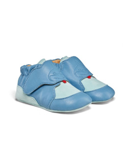 Buty do raczkowania ze skóry affenzahn crawly shark (01257-30211)