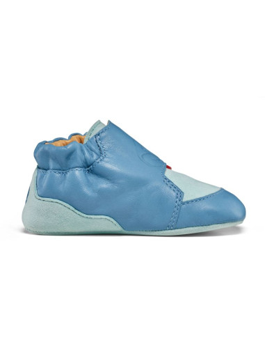 Buty do raczkowania ze skóry affenzahn crawly shark (01257-30211)