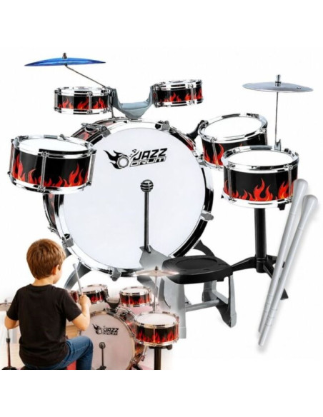 Suprimo k-drums 2 duża perkusja dla dzieci z 6 bęb