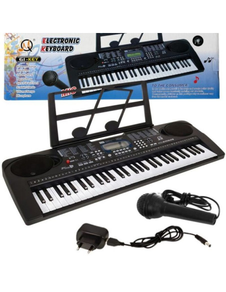 Mq 6159 ufb - keyboard do nauki gry przeznaczony dla dzieci