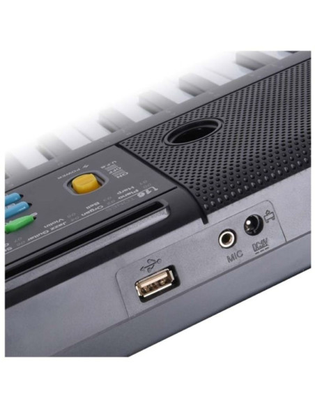 Suprimo 605 ufb - keyboard z mikrofonem do nauki gry, przeznaczony dla dzieci