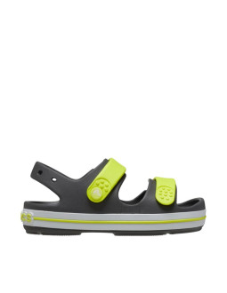 Sandały dla dzieci crocs crocband cruiser grafitowo-żółte 209423 1nj