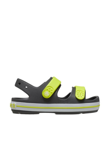 Sandały dla dzieci crocs crocband cruiser grafitowo-żółte 209423 1nj