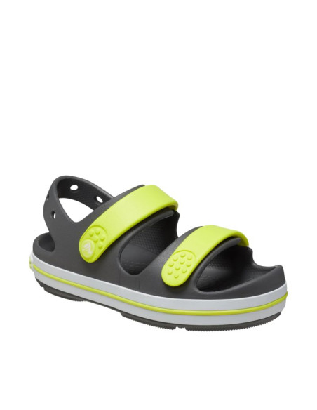 Sandały dla dzieci crocs crocband cruiser grafitowo-żółte 209423 1nj