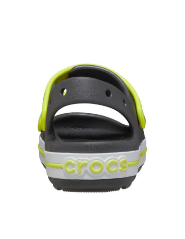 Sandały dla dzieci crocs crocband cruiser grafitowo-żółte 209423 1nj