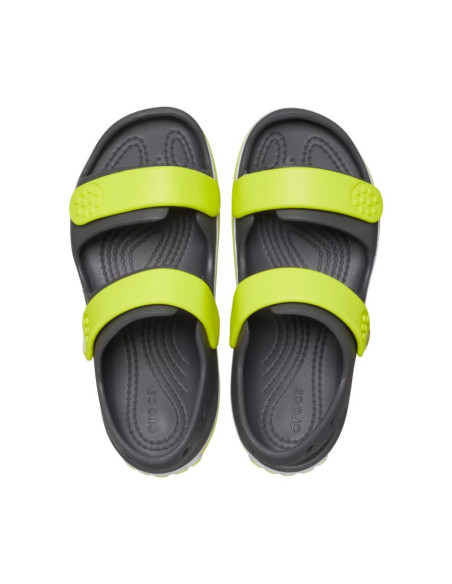 Sandały dla dzieci crocs crocband cruiser grafitowo-żółte 209423 1nj