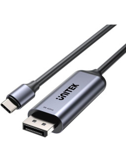 Przewód dwukierunkowy unitek 8k usb-c do displayport 1,5m