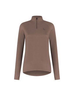 Rogelli bluza do biegania essential mokka m