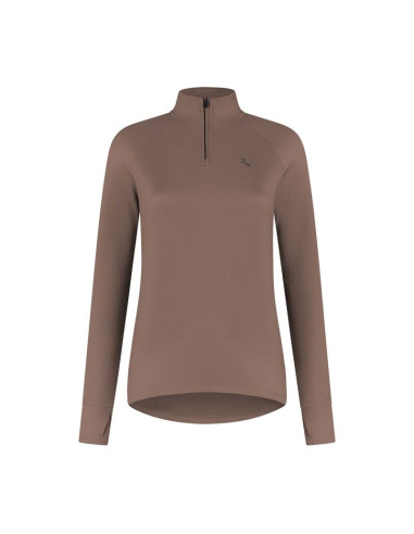 Rogelli bluza do biegania essential mokka m
