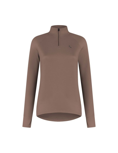 Rogelli bluza do biegania essential mokka m