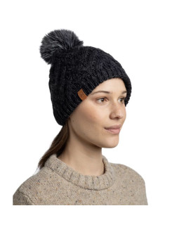 Buff knitted fleece caryn beanie 13674390110 czarne one size 2