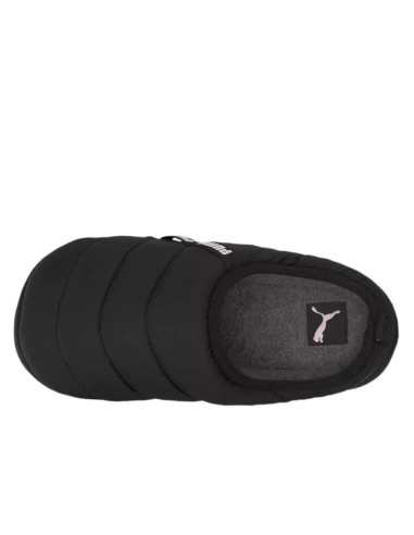 Kapcie klapki męskie/damskie zimowe puma scuff black czarne ocieplane (384945-01)
