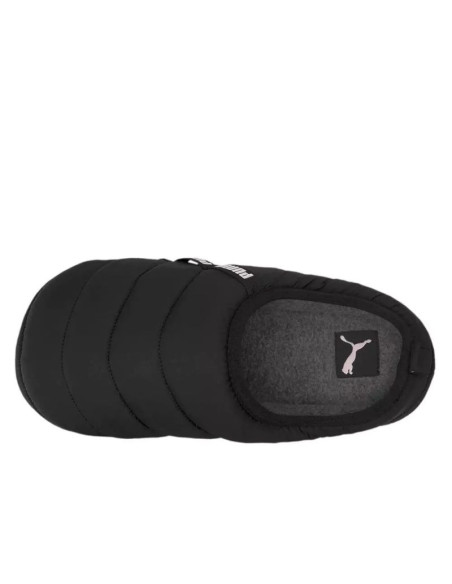 Kapcie klapki męskie/damskie zimowe puma scuff black czarne ocieplane (384945-01)