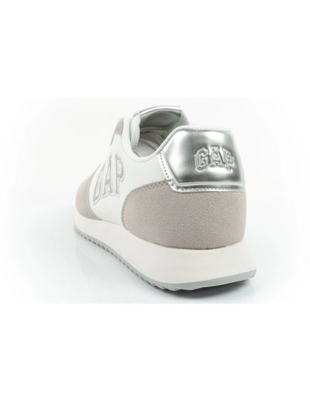 Gap buty damskie sportowe nashville arch logo sneakersy modne wygodne białe beżowe