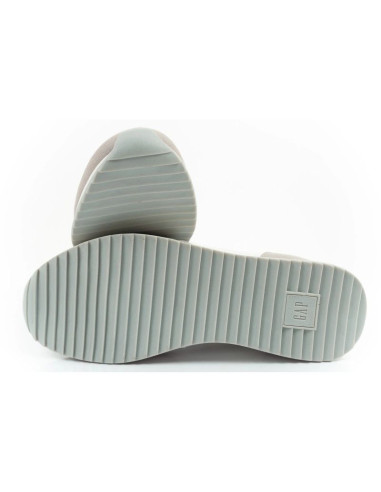 Gap buty damskie sportowe nashville arch logo sneakersy modne wygodne białe beżowe