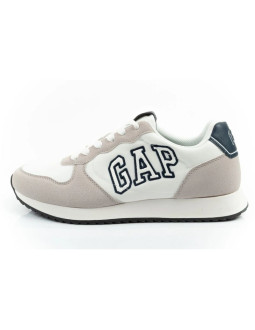 Gap buty męskie sportowe nashville arch logo sneakersy białe modne 2
