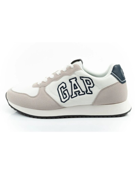 Gap buty męskie sportowe nashville arch logo sneakersy białe modne