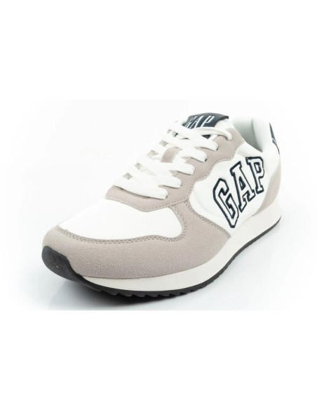 Gap buty męskie sportowe nashville arch logo sneakersy białe modne