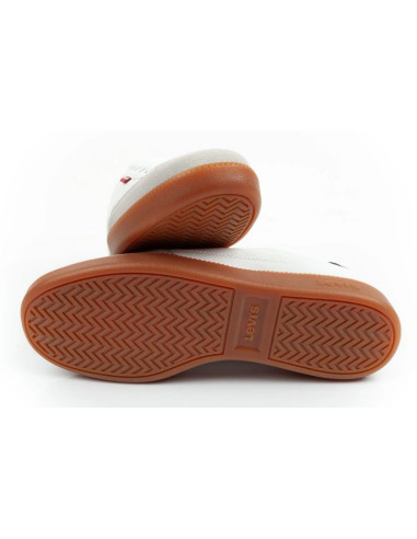 Levi's buty sportowe damskie sneakersy jackson modne białe trampki