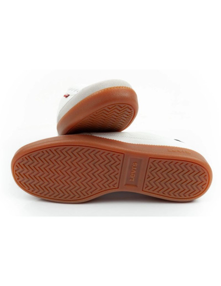 Levi's buty sportowe damskie sneakersy jackson modne białe trampki