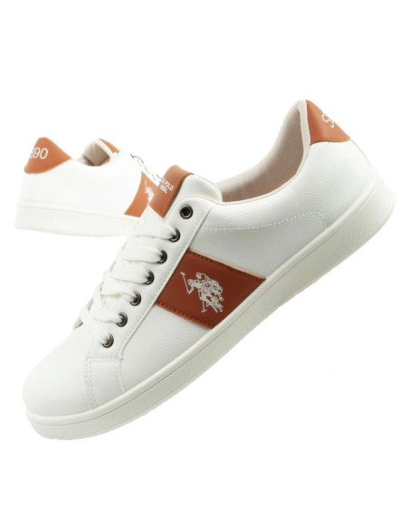 U.s. polo assn. buty trampki sneakersy męskie modne białe wygodne