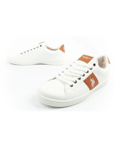 U.s. polo assn. buty trampki sneakersy męskie modne białe wygodne