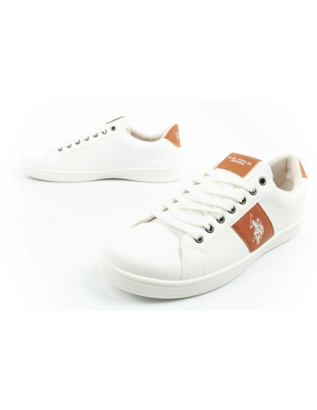 U.s. polo assn. buty trampki sneakersy męskie modne białe wygodne