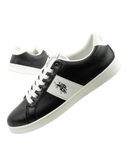 U.s. polo assn. buty trampki sneakersy męskie modne czarne wygodne