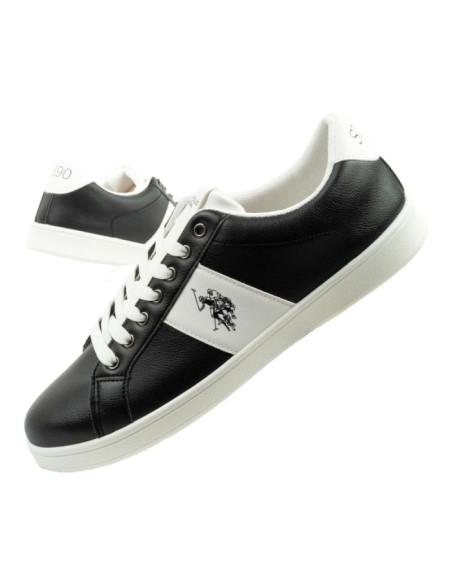 U.s. polo assn. buty trampki sneakersy męskie modne czarne wygodne