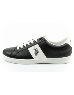 U.s. polo assn. buty trampki sneakersy męskie modne czarne wygodne 2