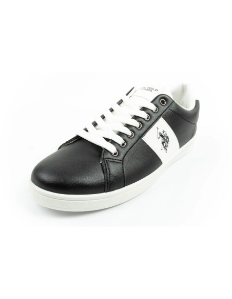 U.s. polo assn. buty trampki sneakersy męskie modne czarne wygodne