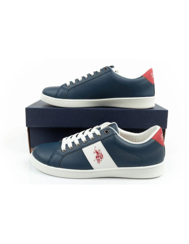 U.s. polo assn. buty trampki sneakersy męskie modne granatowe wygodne