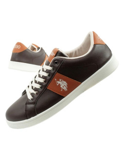 U.s. polo assn. buty trampki sneakersy męskie modne brązowe wygodne
