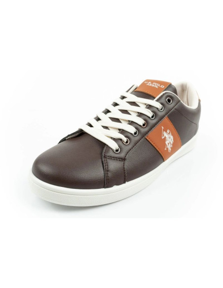 U.s. polo assn. buty trampki sneakersy męskie modne brązowe wygodne