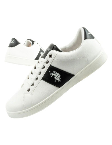 U.s. polo assn.buty trampki sneakersy męskie modne białe wygodne