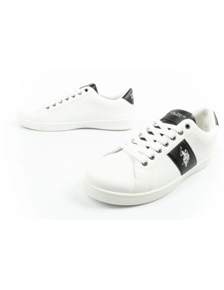 U.s. polo assn.buty trampki sneakersy męskie modne białe wygodne