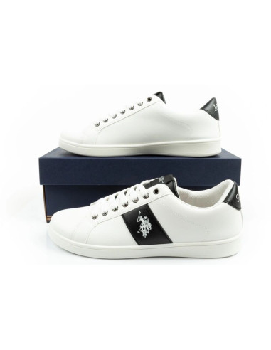 U.s. polo assn.buty trampki sneakersy męskie modne białe wygodne