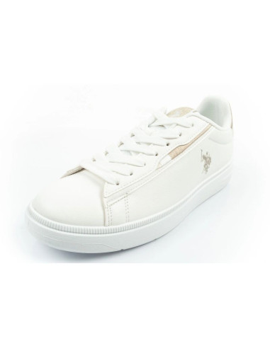 U.s polo assn buty sportowe sneakersy damskie modne wygodne białe