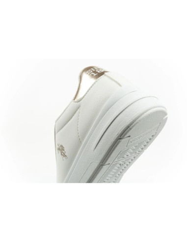 U.s polo assn buty sportowe sneakersy damskie modne wygodne białe