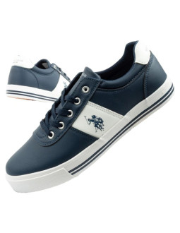 U.s. polo assn. buty trampki sneakersy męskie modne granatowe wygodne