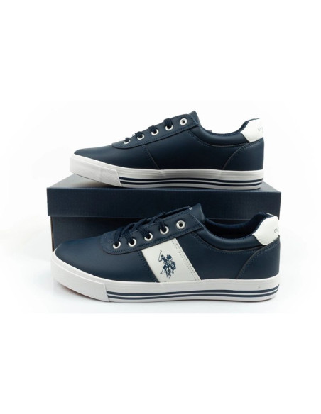 U.s. polo assn. buty trampki sneakersy męskie modne granatowe wygodne