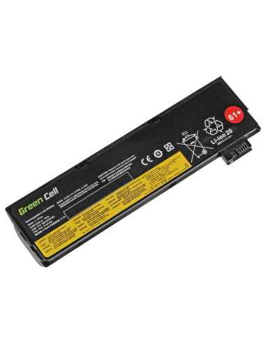 Green cell bateria le95 01av424 do lenovo thinkpad t470 t570 a475 p51s t25 4400 mah 10.8v