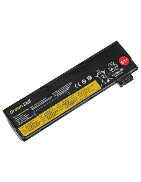 Green cell bateria le95 01av424 do lenovo thinkpad t470 t570 a475 p51s t25 4400 mah 10.8v