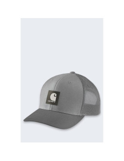 Czapka carhartt rugged flex twill meshback asphalt