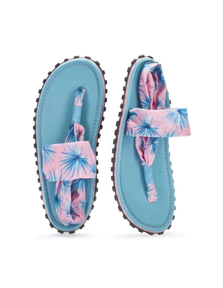 Gumbies sandały damskie slingback sandal neon palm