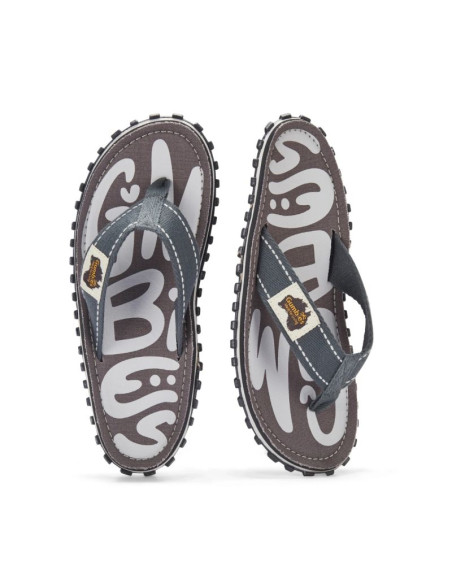 Gumbies męskie japonki islander flip-flop urban grey