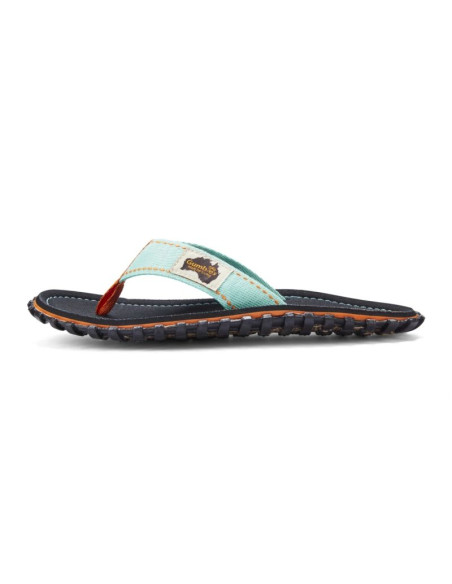 Gumbies japonki unisex islander flip-flop tricolor black