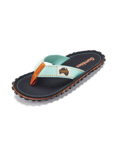 Gumbies japonki unisex islander flip-flop tricolor black