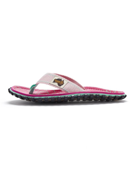 Gumbies damskie japonki islander flip-flop blush hibiscus