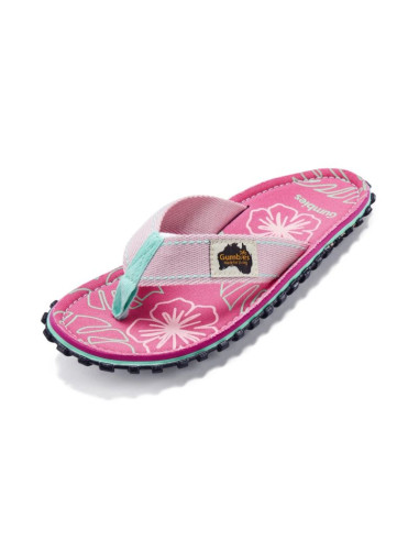 Gumbies damskie japonki islander flip-flop blush hibiscus